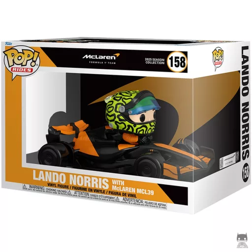 Figura Funko Pop! Lando Norris con el McLaren MCL39 (Fórmula 1)