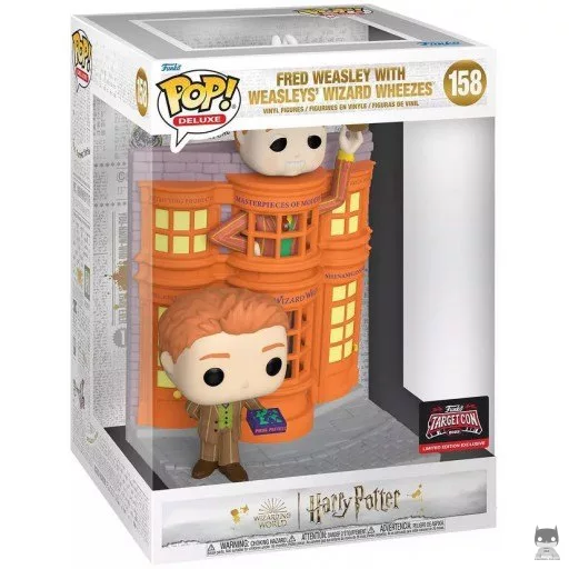Figura Funko Pop! Fred Weasley con Sortilegios Weasley (Harry Potter)