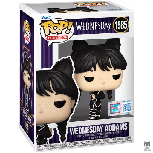 Figura Funko Pop! Miércoles Addams (Traje de gato) (Miércoles)