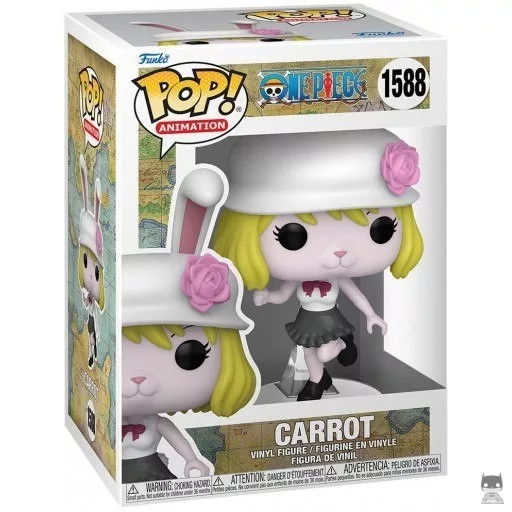 Figura Funko Pop! Carrot con sombrero blanco (One Piece)