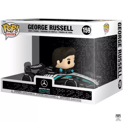 Figura Funko Pop! George Russell con el Mercedes AMG F1 (George Russell)