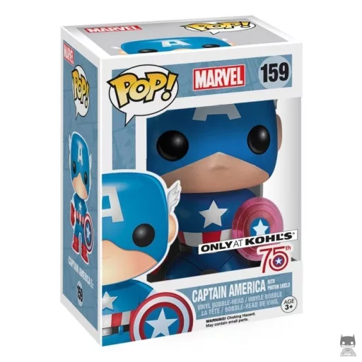 Figura Funko Pop! Capitán América (Capitán América (Steve Rogers))