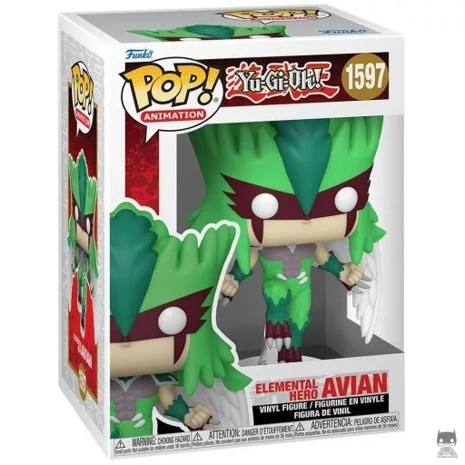 Figura Funko Pop! Héroe Elemental Avian (Yu-Gi-Oh!)