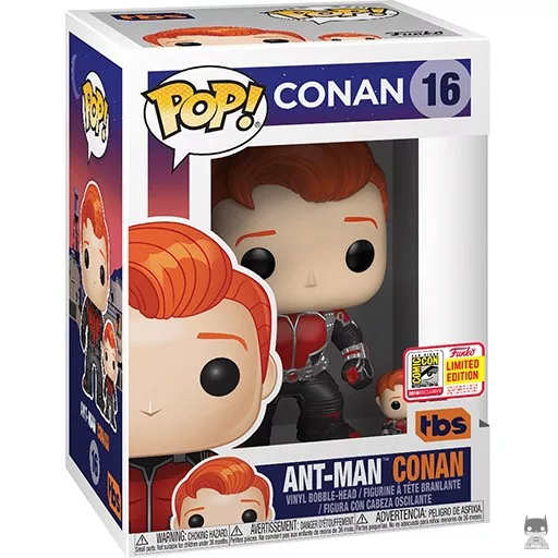 Figura Funko Pop! Conan O'Brien como Ant-Man (Conan O'Brien)