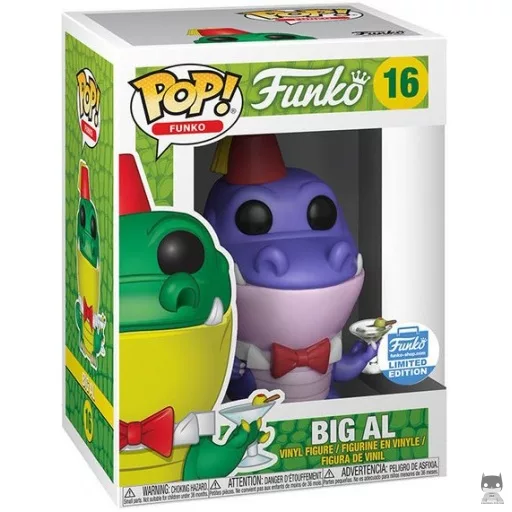 Figura Funko Pop! Big Al (Lavanda) (Fantastik Plastik)