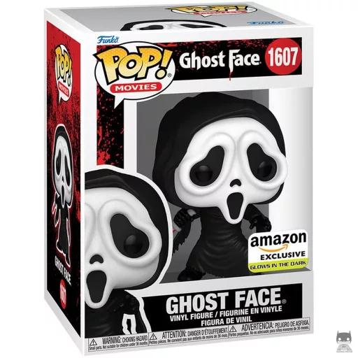Figura Funko Pop! Ghost Face (Brilla en la oscuridad) (Ghostface)