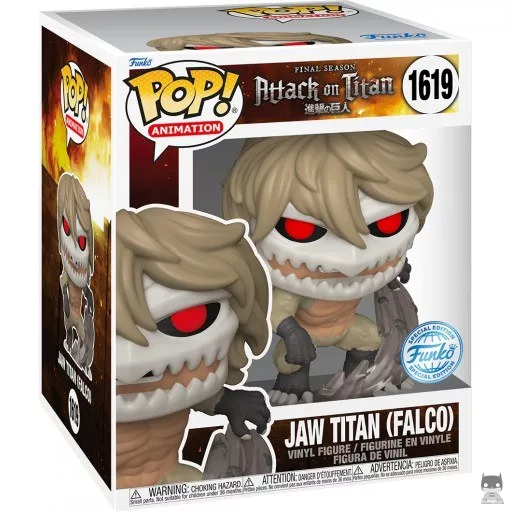 Figura Funko Pop! Titán Mandíbula (Falco) (Supersized) (Ataque a los titanes (SNK))