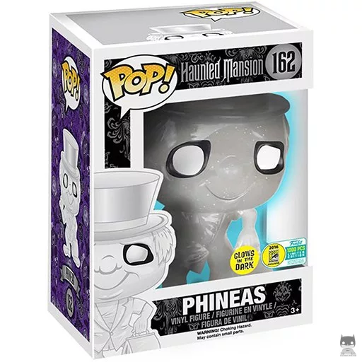 Figura Funko Pop! Phineas (Blanco) (Mansión encantada)