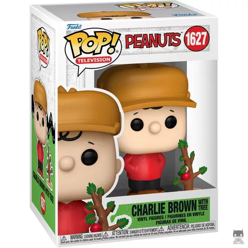 Figura Funko Pop! Charlie Brown con el árbol (Peanuts)
