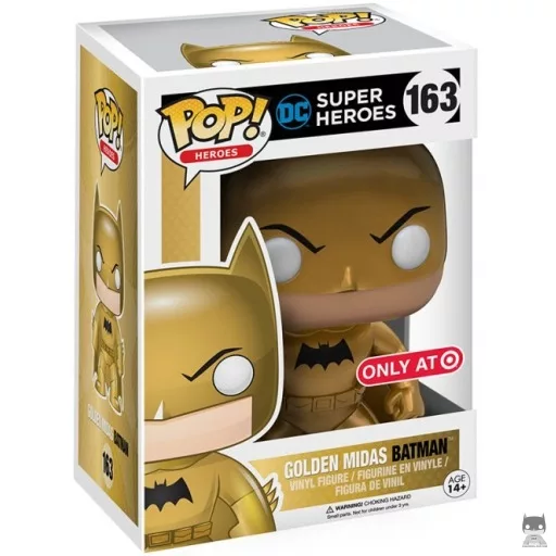 Figura Funko Pop! Batman Midas dorado (DC Super Heroes)