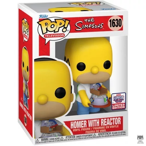 Figura Funko Pop! Homer con el reactor (Homer Simpson)