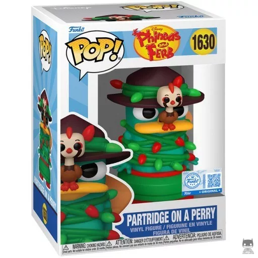 Figura Funko Pop! Perry en un peral (Phineas y Ferb)