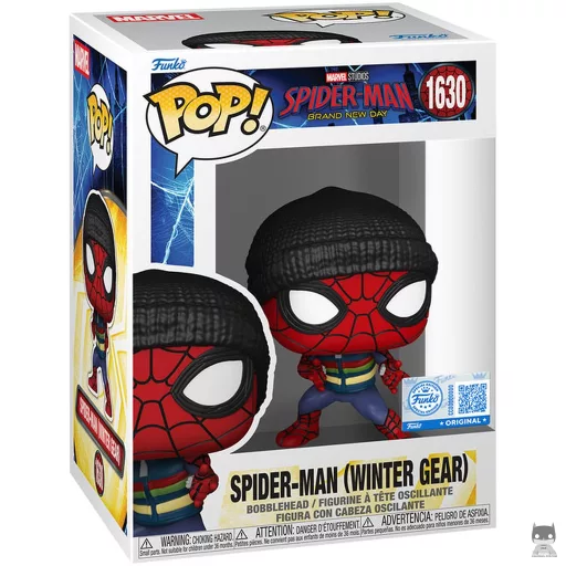 Figura Funko Pop! Spider-Man (Ropa de invierno) (Spider-Man: Brand New Day)