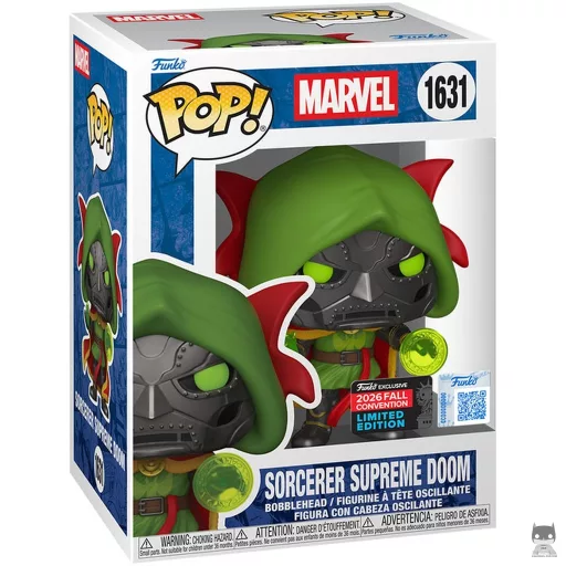Figura Funko Pop! Doom Hechicero Supremo (Marvel Comics)