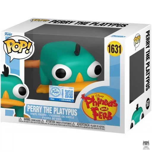 Figura Funko Pop! Perry el Ornitorrinco (Phineas y Ferb)