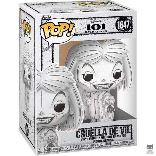 Figura Funko Pop! Cruella de Vil (Sketched) (Sketched)