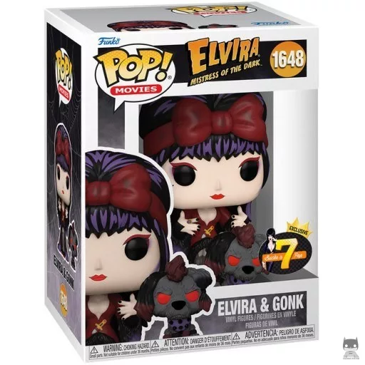Figura Funko Pop! Elvira & Gonk (7 Bucks)