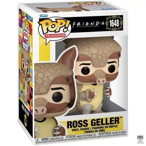 Figura Funko Pop! Ross Geller (Disfraz de armadillo) (Friends)
