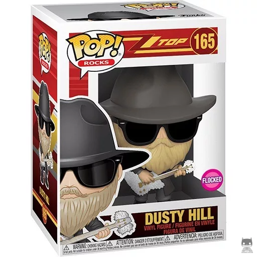 Figura Funko Pop! Dusty Hill (Flocado) (ZZ Top)