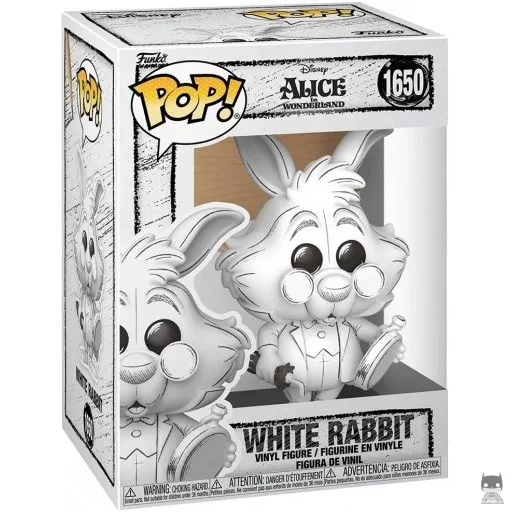 Figura Funko Pop! Conejo Blanco (Sketched) (Sketched)
