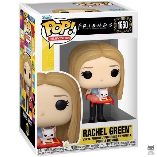 Figura Funko Pop! Rachel Green (con Mrs. Whiskerson) (Friends)