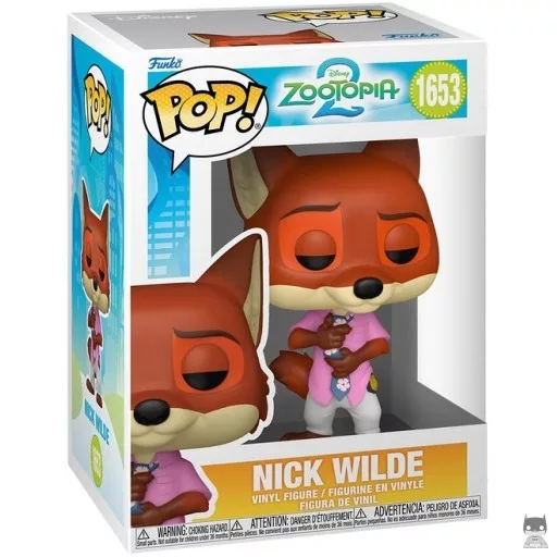 Figura Funko Pop! Nick Wilde (Zootrópolis 2)