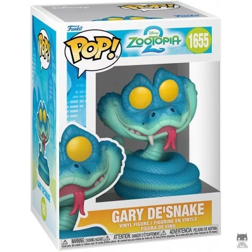 Figura Funko Pop! Gary De'Snake (Zootrópolis 2)