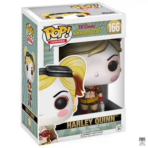 Figura Funko Pop! Harley Quinn (DC Comics: Bombshells)