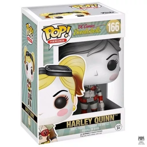 Figura Funko Pop! Harley Quinn (Vintage) (DC Comics: Bombshells)
