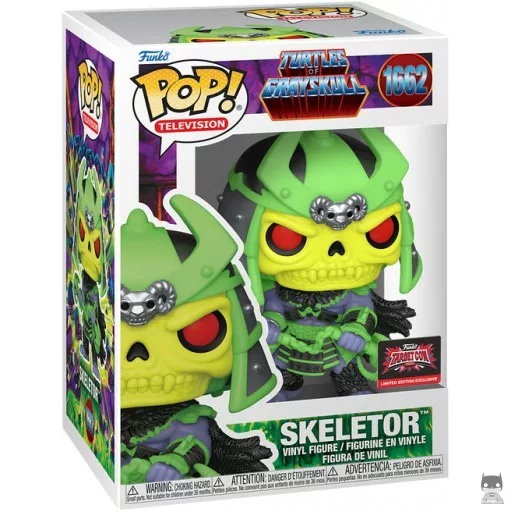 Figura Funko Pop! Skeletor (Tortugas Ninja) (Luz negra)