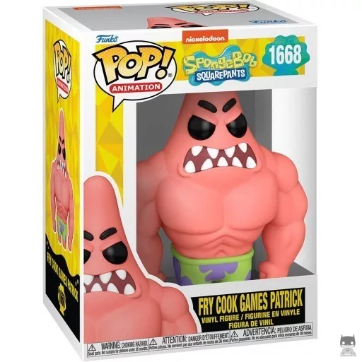 Figura Funko Pop! Patricio Juegos de Cocineros (Bob Esponja)