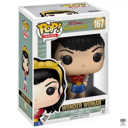 Figura Funko Pop! Wonder Woman (DC Comics: Bombshells)