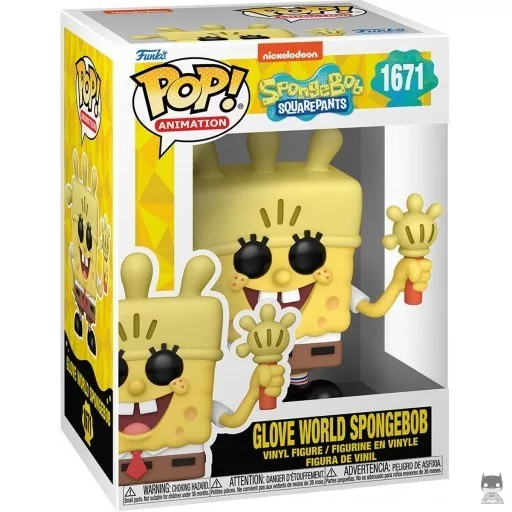 Figura Funko Pop! Bob Esponja Mundo Guante (Bob Esponja)