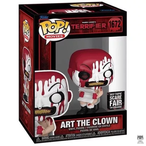 Figura Funko Pop! Art el Payaso (Ensangrentado) (Terrifier)