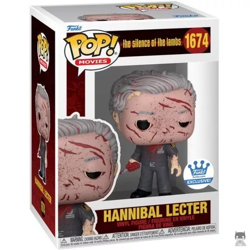 Figura Funko Pop! Hannibal Lecter (Ensangrentado) (El silencio de los corderos)