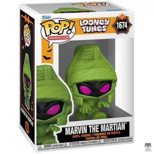 Figura Funko Pop! Marvin el Marciano (Como momia) (Looney Tunes)