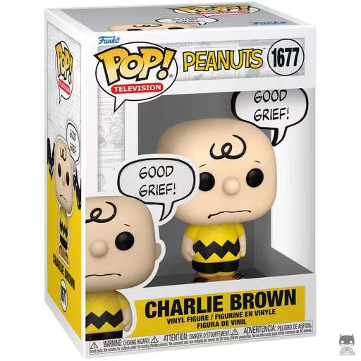 Figura Funko Pop! Charlie Brown (Peanuts)