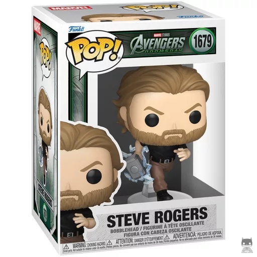Figura Funko Pop! Steve Rogers (Capitán América (Steve Rogers))