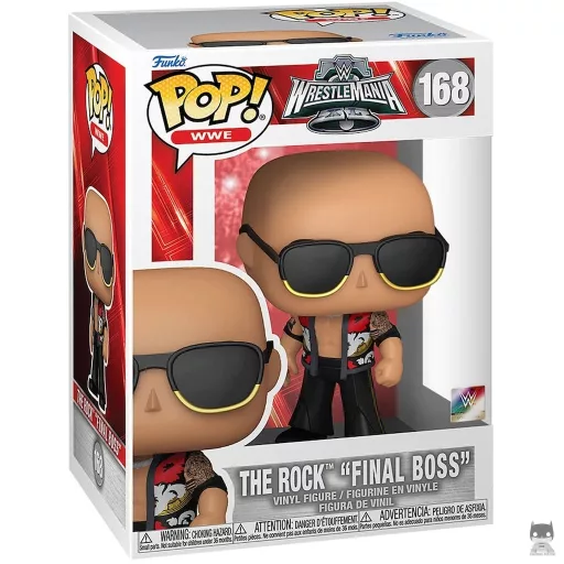 Figura Funko Pop! The Rock (Final Boss) (Dwayne "The Rock" Johnson)