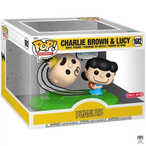 Figura Funko Pop! Charlie Brown & Lucy (Movie Moment) (Peanuts)