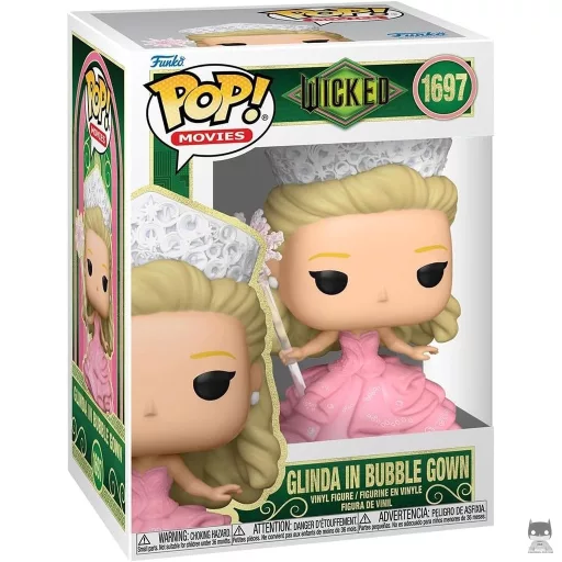 Figura Funko Pop! Glinda con vestido de burbuja (Glinda, la Bruja Buena)