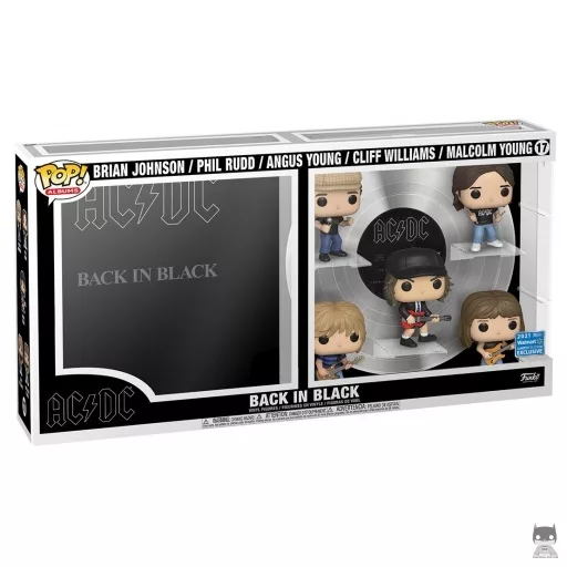 Figura Funko Pop! AC/DC: Back in Black (Brian Johnson, Phil Rudd, Angus Young, Cliff Williams & Malcolm Young) (AC/DC)