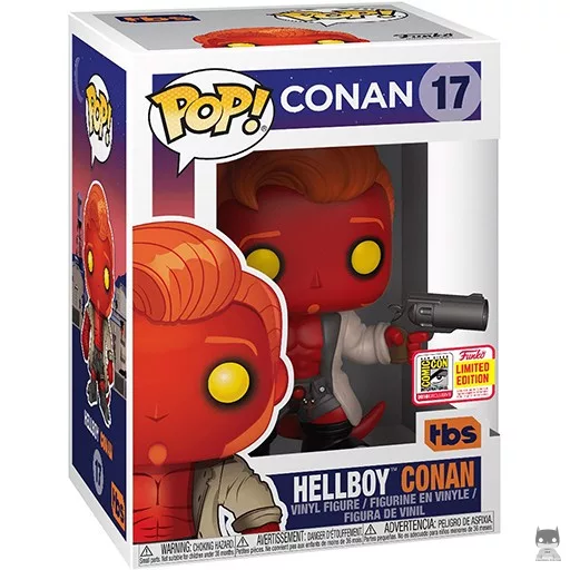 Figura Funko Pop! Conan O'Brien como Hellboy (Conan O'Brien)