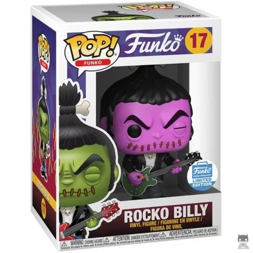 Figura Funko Pop! Rocko Billy (Morado) (Fantastik Plastik)