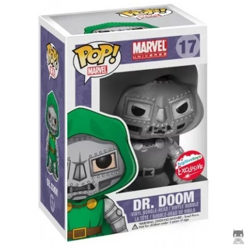 Figura Funko Pop! Doctor Muerte (Blanco y negro) (Marvel Comics)