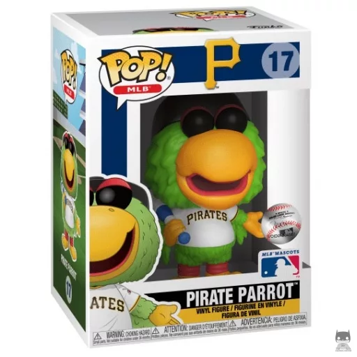 Figura Funko Pop! Pirate Parrot (Mascotas MLB)