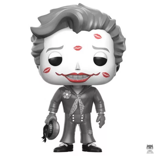 Figura Funko Pop! Joker con besos (Blanco y negro) (DC Comics: Bombshells)