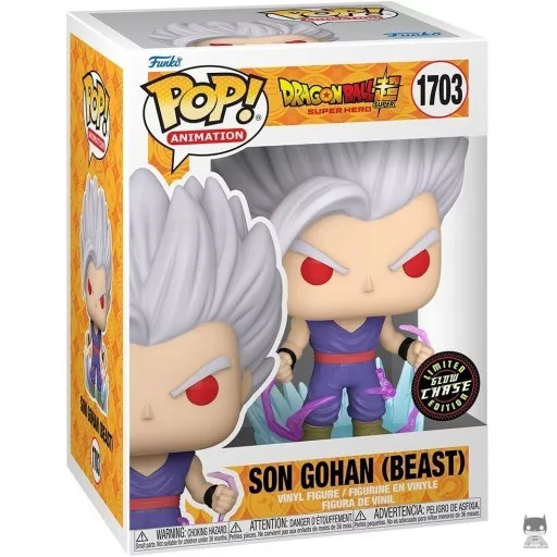 Figura Funko Pop! Son Gohan (Bestia) (Chase & Brilla en la oscuridad) (Gohan)