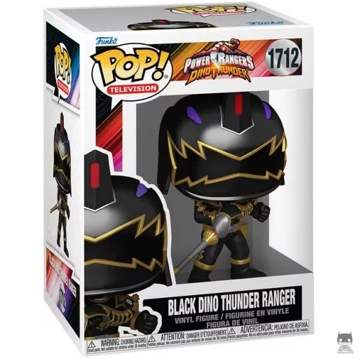 Figura Funko Pop! Ranger Negro Dino Thunder (Ranger Negro Dino Thunder)