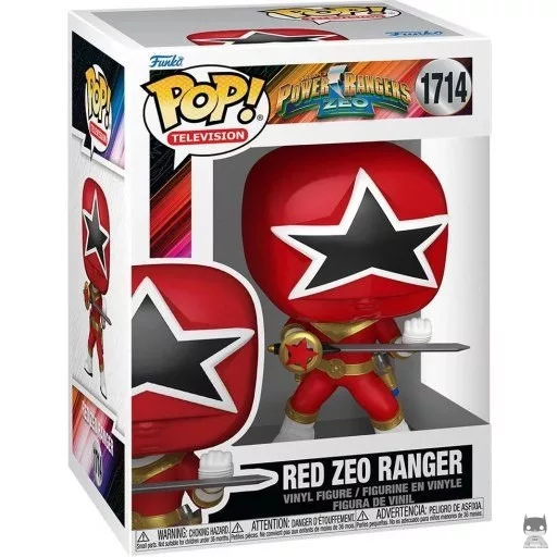 Figura Funko Pop! Ranger Rojo Zeo (Power Rangers)